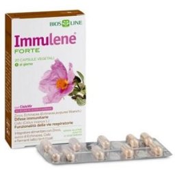 BIOS LINE SpA Immulene Forte - Bio Line - 20 capsule - Integratore alimentare che favorisce le naturali difese immunitarie