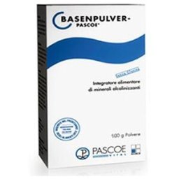 NAMED Srl Basenpulver Pascoe - Named - Barattolo da 100 grammi di polvere - Integratore alimentare a base di minerali e sali alcalinizzanti