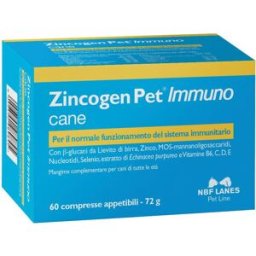 NBF LANES VET ZINCOGEN PET IMMUNO 60CPR