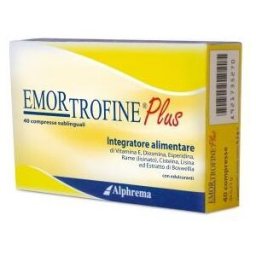 AGAVE Srl EMORTROFINE PLUS 40CPR SUBLING