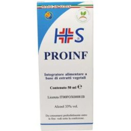 Proinf - Herboplanet - Flacone da 50 ml - Integratore alimentare a base di estratti vegetali