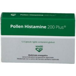 VANDA OMEOPATICI S Pollen Histamine 200 plus - Vanda Omeopatici - 12 Capsule - Medicinale omeopatico