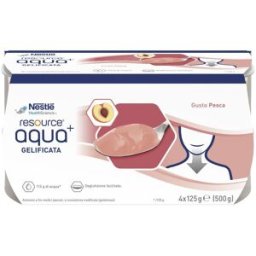 NESTLE' IT.SpA(HEALTHCARE NU.) RESOURCE AQUA+PEACH 4X125G