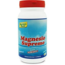 NATURAL POINT Srl Magnesio Supremo Gusto Ciliegia - Natural Point - Polvere 150gr