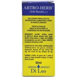 LABORATORIO ERBORISTICO DI LEO Artro Herb S 40 Betulla 50ml