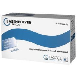 NAMED Srl Basenpulver Pascoe - Named - 30 bustine da 4 grammi ciascuna - Integratore alimentare a base di minerali e sali alcalinizzanti