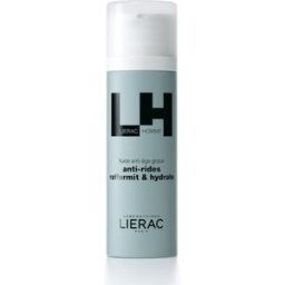 LIERAC (LABORATOIR Lierac Homme - Fluido Anti-età Globale, Anti-rughe, Idratante, Tonificante - Flacone da 50 ml - Trattamento viso per gli uomini ad azione anti-rughe e anti-macchie