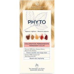 PHYTO (LABORATOIRE Phytocolor 10 Biondo Chiarissimo Extra Kit Colorazione Permanente senza Ammoniaca