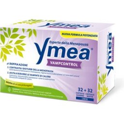 PERRIGO ITALIA Srl Ymea Vamp Control - Perrigo - 64 Capsule - Integratore alimentare per il supporto delle donne in menopausa