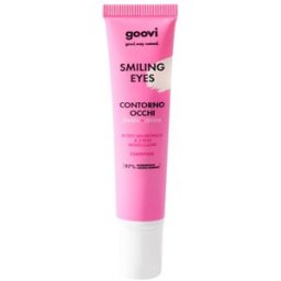 THE GOOD VIBES Contorno occhi - Smiling eyes - goovi - 15 ml - Trattamento per il contorno occhi che idrata e aiuta a prevenire e migliorare l'aspetto delle rughe