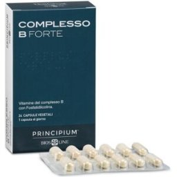 BIOS LINE SpA Principium Complesso B forte - Bios Line - 24 capsule vegetali - Integratore alimentare con vitamine del gruppo B per il metabolismo energetico