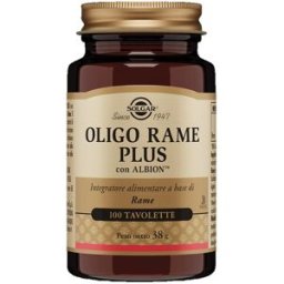 SOLGAR IT. MULTINUTRIENT SpA OLIGO RAME PLUS 100CPR