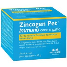 NBF LANES VET ZINCOGEN PET IMMUNO 30STICK