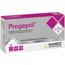 NAMED Srl Progepril - Named - 28 compresse - Integratore alimentare che aiuta a contrastare i disturbi del ciclo mestruale e della menopausa