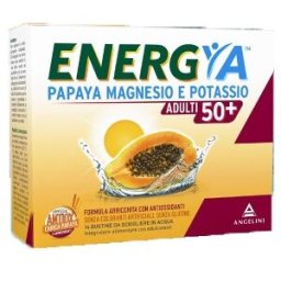 ANGELINI PHARMA ITALIA SpA Energya 50+ Papaya Magnesio E Potassio 14 Bustine