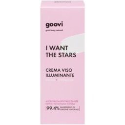THE GOOD VIBES COMPANY Srl Crema viso illuminante - I want the stars - goovi - 50 ml - Trattamento viso illuminante che aiuta a rendere la pelle più luminosa ed elastica