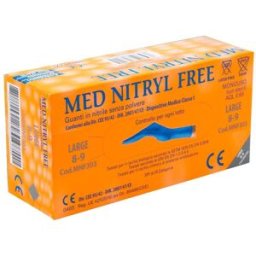 GAMMADIS FARMACEUTICI Srl GUANTI NITRILE S/POLV L 100PZ