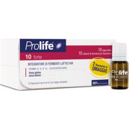 ZETA FARMACEUTICI Prolife 10 Forte 12 Flaconcini Da 8ml