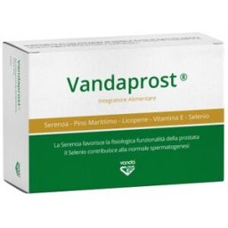 VANDA OMEOPATICI S Vandaprost - Vanda Omeopatici - 24 capsule - Integratore alimentare per il benessere della prostata