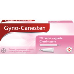 BAYER SpA Gyno-Canesten - Crema Vaginale 2% - Bayer - Tubetto da 30 grammi - Crema medicale che tratta infezioni vulvovaginali