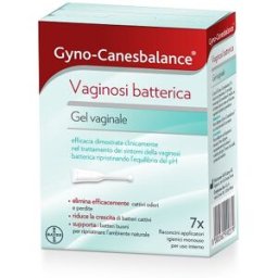 BAYER SpA Gyno-Canesbalance - Bayer - 7 flaconcini da 5 ml - Dispositivo medico che contribuisce a contrastare la vaginosi batterica