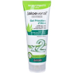 ZUCCARI Srl Gel Primitivo d'Aloe - Zuccari - Tubo da 250 ml - Gel di Aloe vera che aiuta a lenire la pelle stressata, irritata, arrossata e scottata