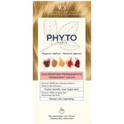PHYTO (LABORATOIRE NATIVE IT.) Phytocolor 9.3 Biondo Chiarissimo Dorato Kit Colorazione Permanente senza Ammoniaca