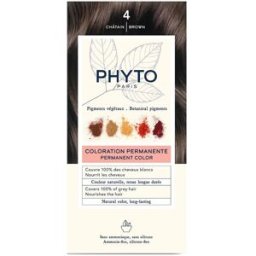 PHYTO (LABORATOIRE Phytocolor 4 Castano Kit Colorazione Permanente Senza Ammoniaca