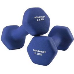 SONGMICS Set di 2 Manubri