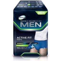 Tena Man Active Fit Blu - Misura L/xl - Confezione Da 64 Pezzi