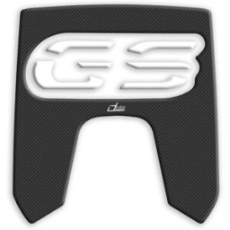 Adesivo 3d portaoggetti iridea design carbon