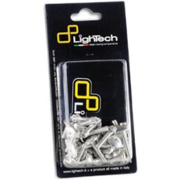 Kit viti carena lightech silver compatibile con ducati hypermotard821