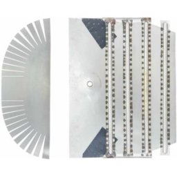 Lamierato carlucci floor board oliato 4 traverse con attacco anteriore ideale