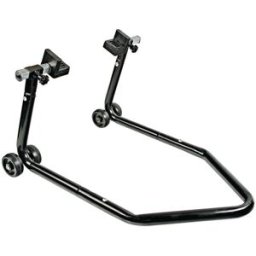 Cavalletto lampa scomponibile sollevamento moto posteriore