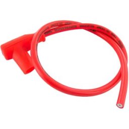 Pipetta candela motoforce racing universale con cavo rosso