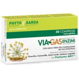NAMED Srl VIA-GAS Enzimi 30 Compresse 450mg