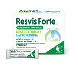 ALFASIGMA SpA Resvis Forte XR - Integratore per supportare le difese immunitarie - 12 Bustine