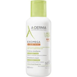 ADERMA (Pierre Fabre It.SpA) Exomega Control Crema Emolliente Tripla Azione - Crema lenitiva per pelle secca a tendenza atopica - 400 ml