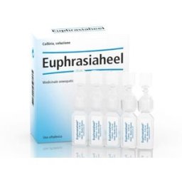 GUNA SpA Euphrasiaheel Collirio - Medicinale omeopatico per uso oftalmico - 15 fiale da 0,45 ml - Heel