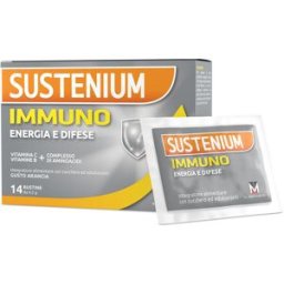 A.MENARINI IND.FARM.RIUN.Srl Sustenium Immuno - Integratore alimentare per stimolare le difese immunitarie - 14 bustine