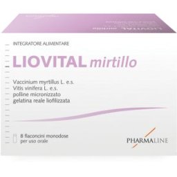 PHARMA LINE Srl LIOVITAL Mirtillo 8 Fl.Os