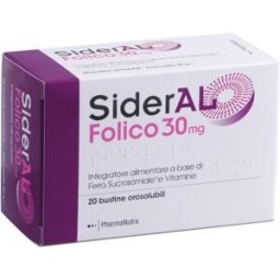 PHARMANUTRA SpA SIDERAL Folico 20 Bust.Oro