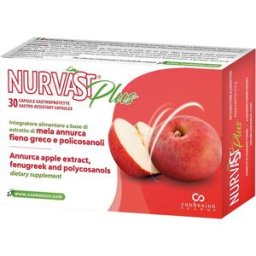 COOHESION PHARMA Nurvast Plus - Integratore alimentare per il controllo del colesterolo - 30 capsule