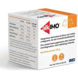 IMO SpA ALKIMO Calcio Magnesio Zinco Polvere 150 g