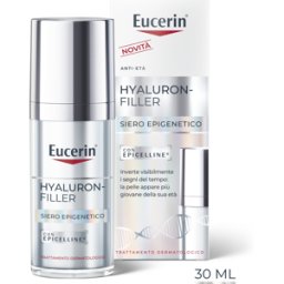 BEIERSDORF SPA Eucerin Hyaluron-Filler Siero Epigenetico - Siero viso antiage rivoluzionario - 30 ml