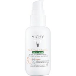 VICHY (L'Oreal Italia SpA) Vichy Capital Soleil Uv Clear Spf50+ - Crema solare viso anti imperfezioni - 40 ml