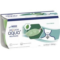 NESTLE' IT.SpA(HEALTHCARE NU.) RESOURCE*AquaGel Menta 4x125g