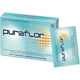 HALEON ITALY Srl Puraflor - Integratore a base di fermenti lattici probiotici - 12 bustine