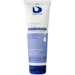 ALFASIGMA SpA Dermon Detergente Doccia Extra Sensitive - Crema lavante per pelli sensibili ed a tendenza atopica - 250 ml