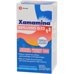 DOMPE' FARMACEUTICI SpA Xamamina Reflusso 0-12 - Sciroppo antireflusso per bambini - 200 ml